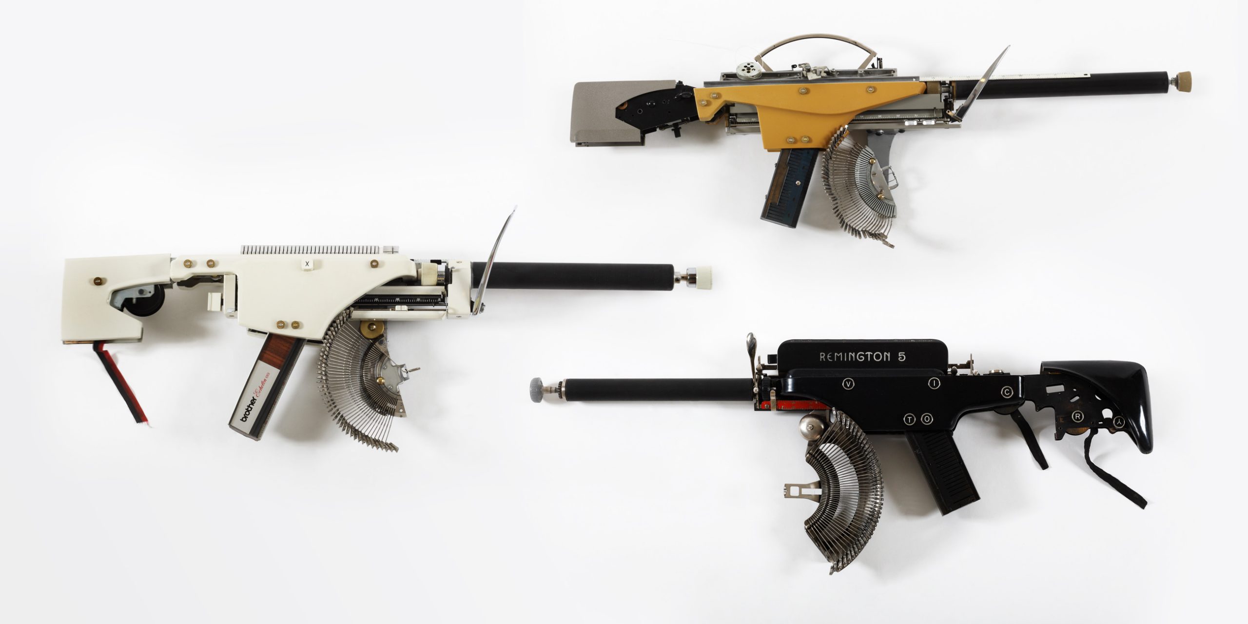 Typewriter guns