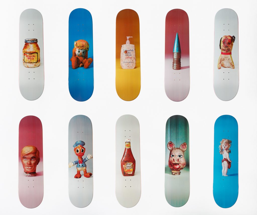 Set of Ten Skateboards