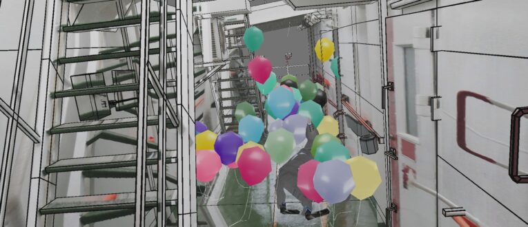 Artist Nikita Diakur explores unpredictability and control in a 24-hour performance installation
