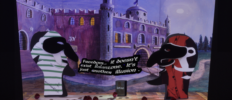 dmstfctn presents The Models at SOLO CSV — a work that merges Commedia dell’Arte and interactivity through Artificial Intelligence